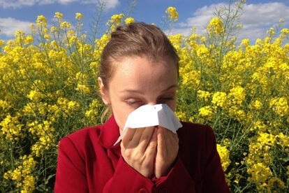 alergia polen adolescente
